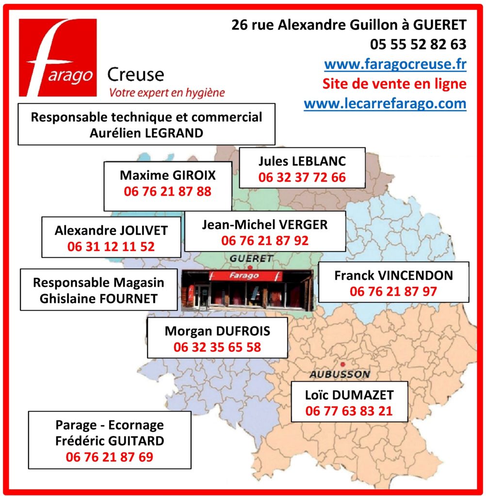 Info + Clôture électrique – Farago Creuse